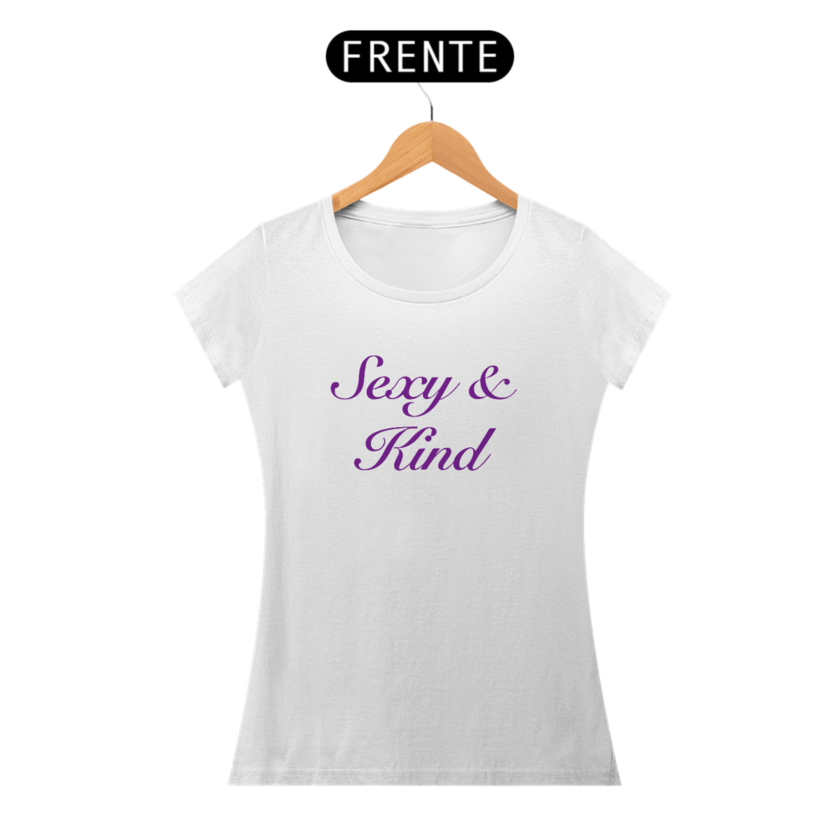 Nome do produto: CAMISA BABYLOOK - SEXY & KIND | OLIVIA RODRIGO