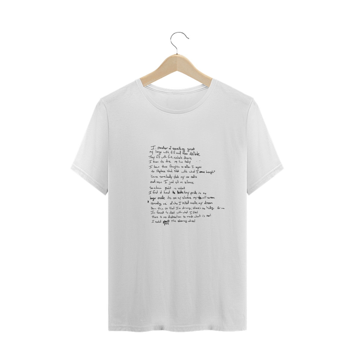 Nome do produto: CAMISA - CAR RADIO RASCUNHO ORIGINAL | TWENTY ONE PILOTS