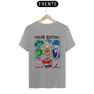 Nome do produto CAMISA INFANTIL - HOJE ESTOU | DIVERTIDA MENTE