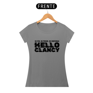 Nome do produto CAMISA BABYLOOK - HELLO CLANCY | TWENTY ONE PILOTS