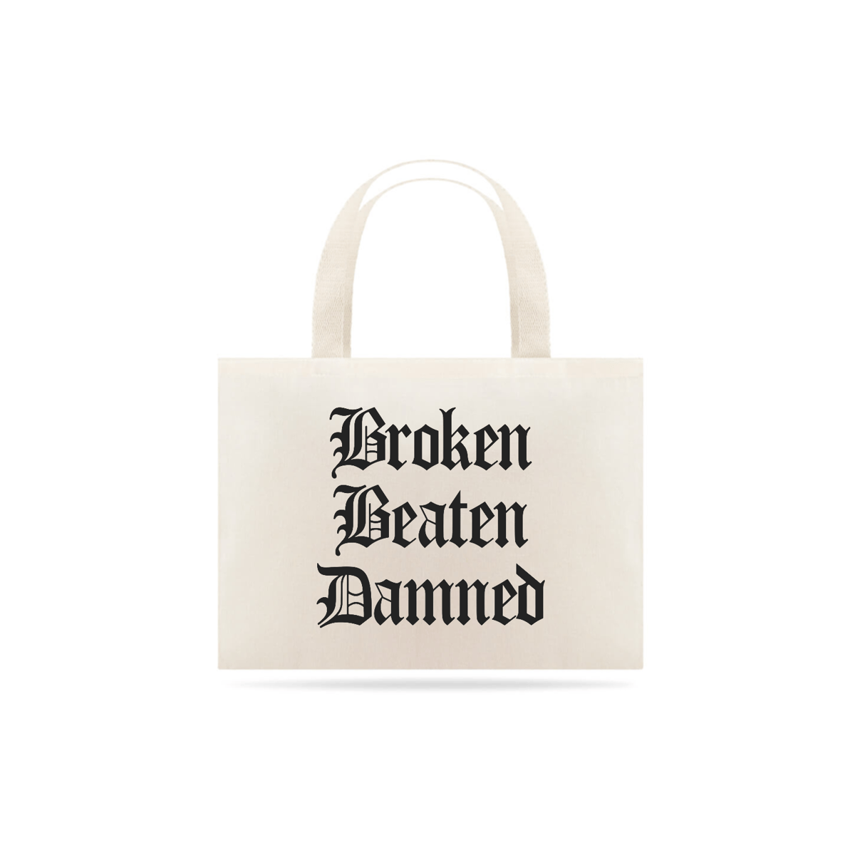 Nome do produto: ECOBAG - BROKEN BEATEN DAMNED| MY CHEMICAL ROMANCE