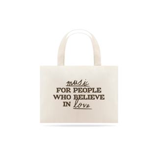 Nome do produto ECOBAG - BELIEVE | JONAS BROTHERS