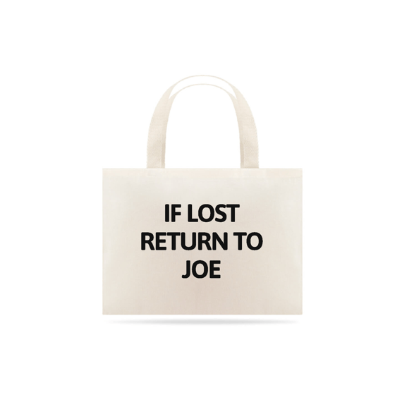 ECOBAG - RETURN TO JOE | JONAS BROTHERS
