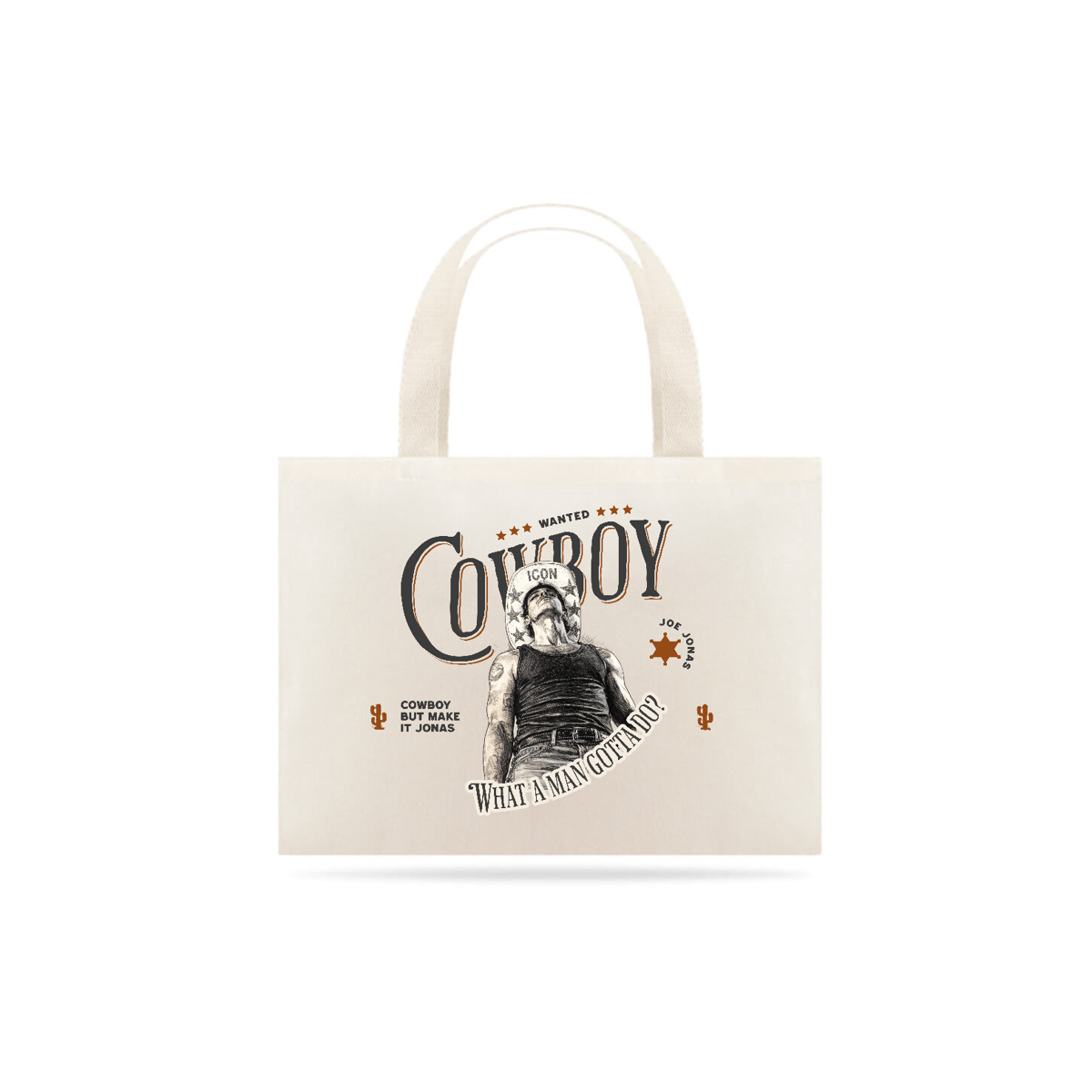 Nome do produto: ECOBAG - COWBOY JOE | JONAS BROTHERS