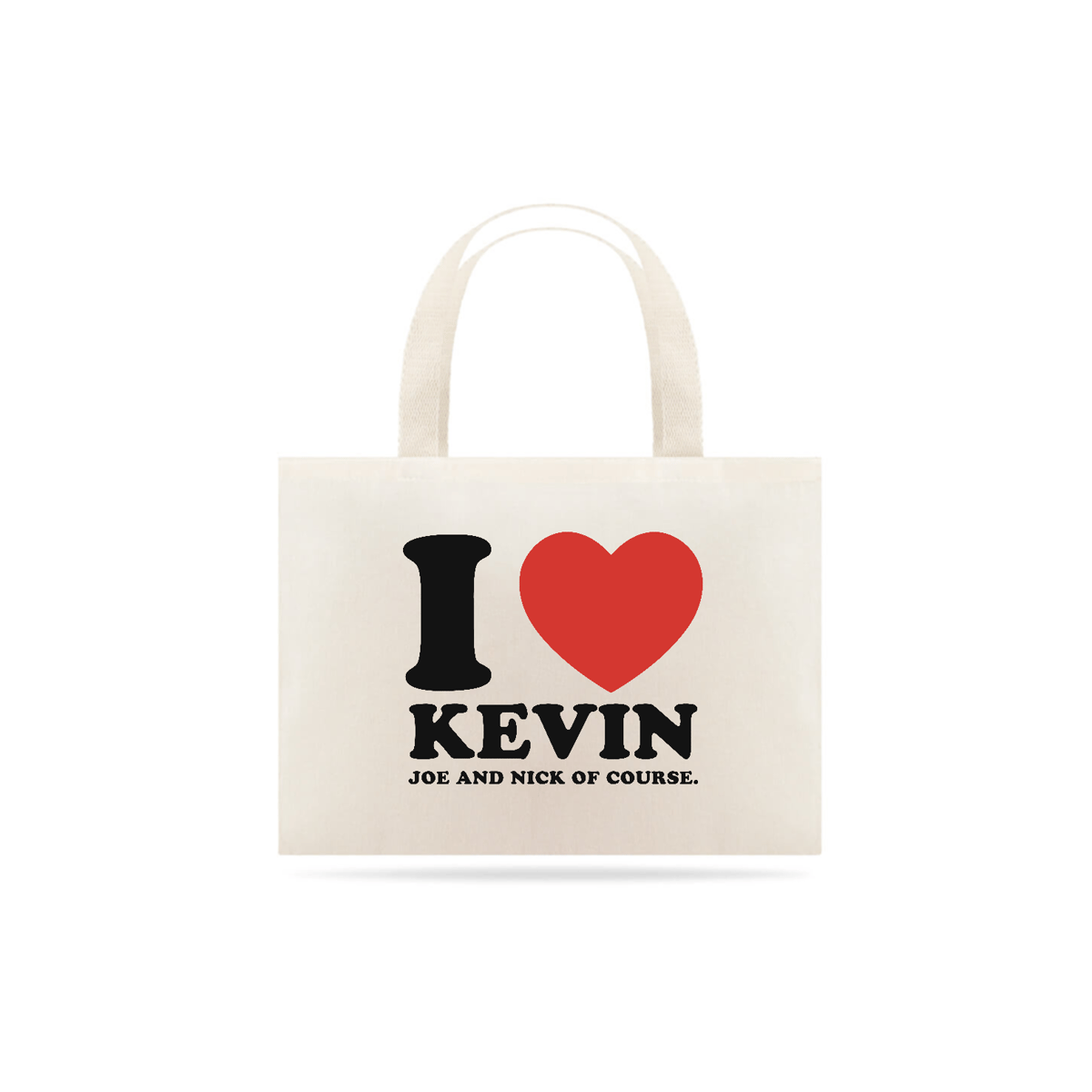 Nome do produto: ECOBAG - I LOVE KEVIN | JONAS BROTHERS