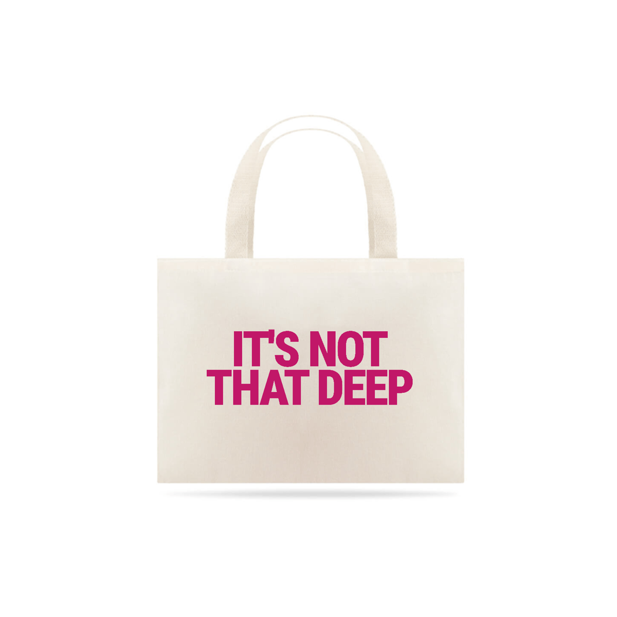 Nome do produto: Ecobag | It\'s Not That Deep - Demi Lovato