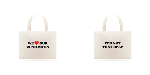 Ecobag | Love Our Customers - Demi Lovato