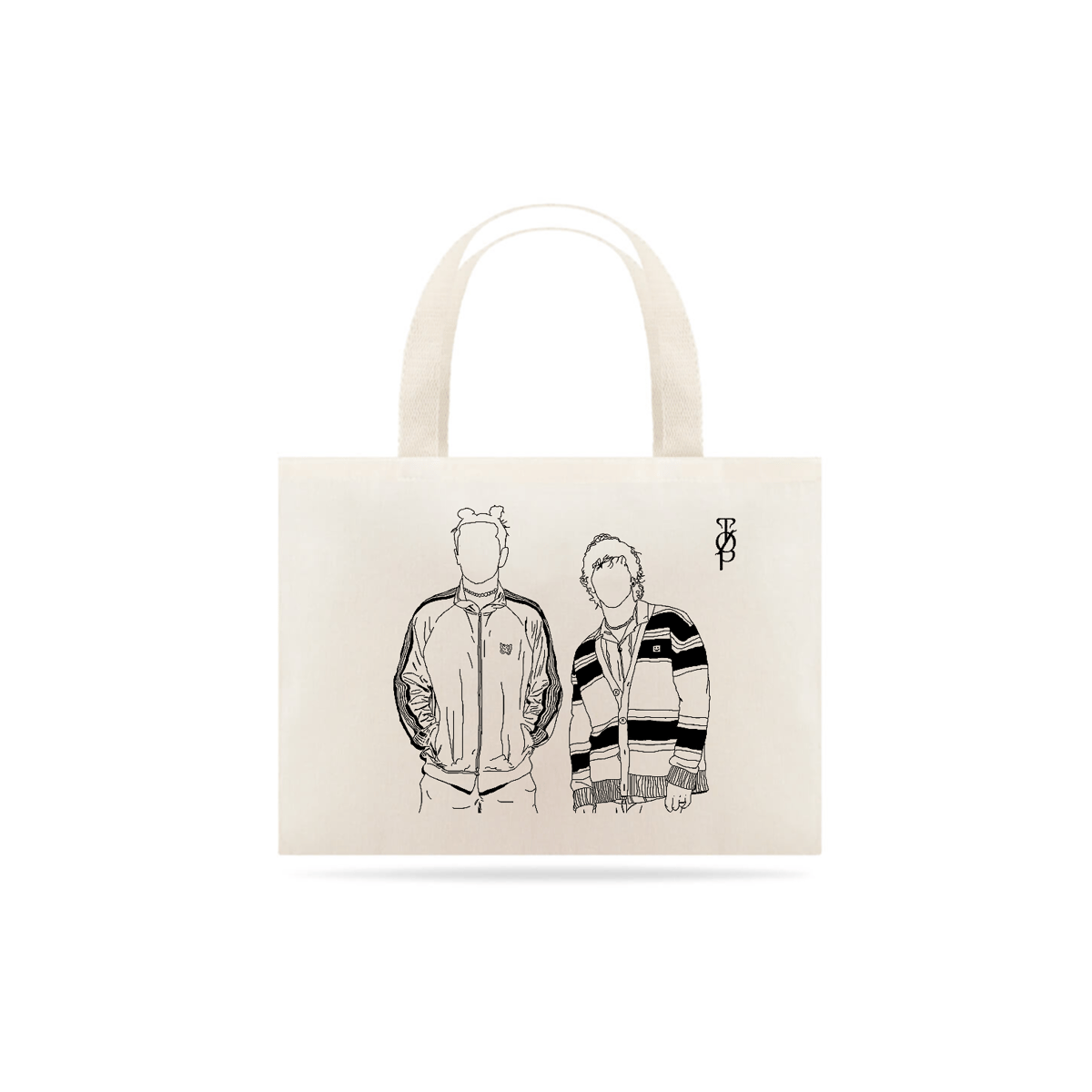 Nome do produto: ECOBAG - TYLER & JOSH | TWENTY ONE PILOTS