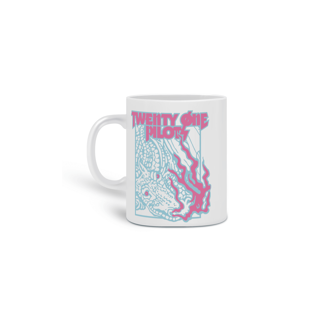 Nome do produto: CANECA - TRASH | TWENTY ONE PILOTS