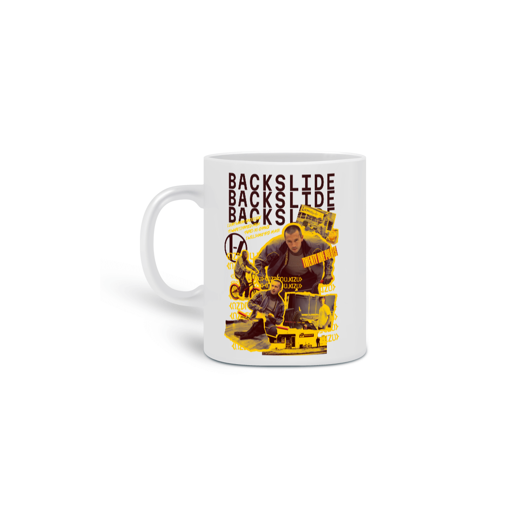Nome do produto: CANECA - BACKSLIDE | TWENTY ONE PILOTS