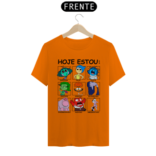 Nome do produto CAMISA INFANTIL - HOJE ESTOU | DIVERTIDA MENTE