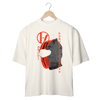Nome do produto CAMISA OVERSIZED - CLANCY MASK | TWENTY ONE PILOTS