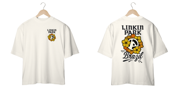 CAMISA OVERSIZED - FROM ZERO WORLD TOUR BRAZIL | LINKIN PARK 