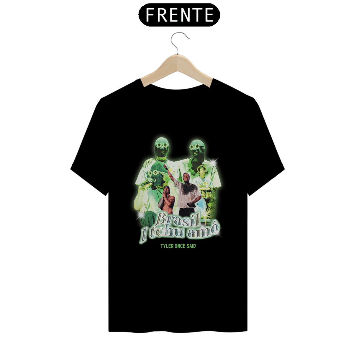 Nome do produto: CAMISA - BRASIL EU TE AMO | TWENTY ONE PILOTS