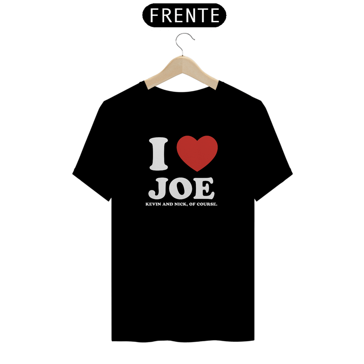 Nome do produto: CAMISA - I LOVE JOE | JONAS BROTHERS