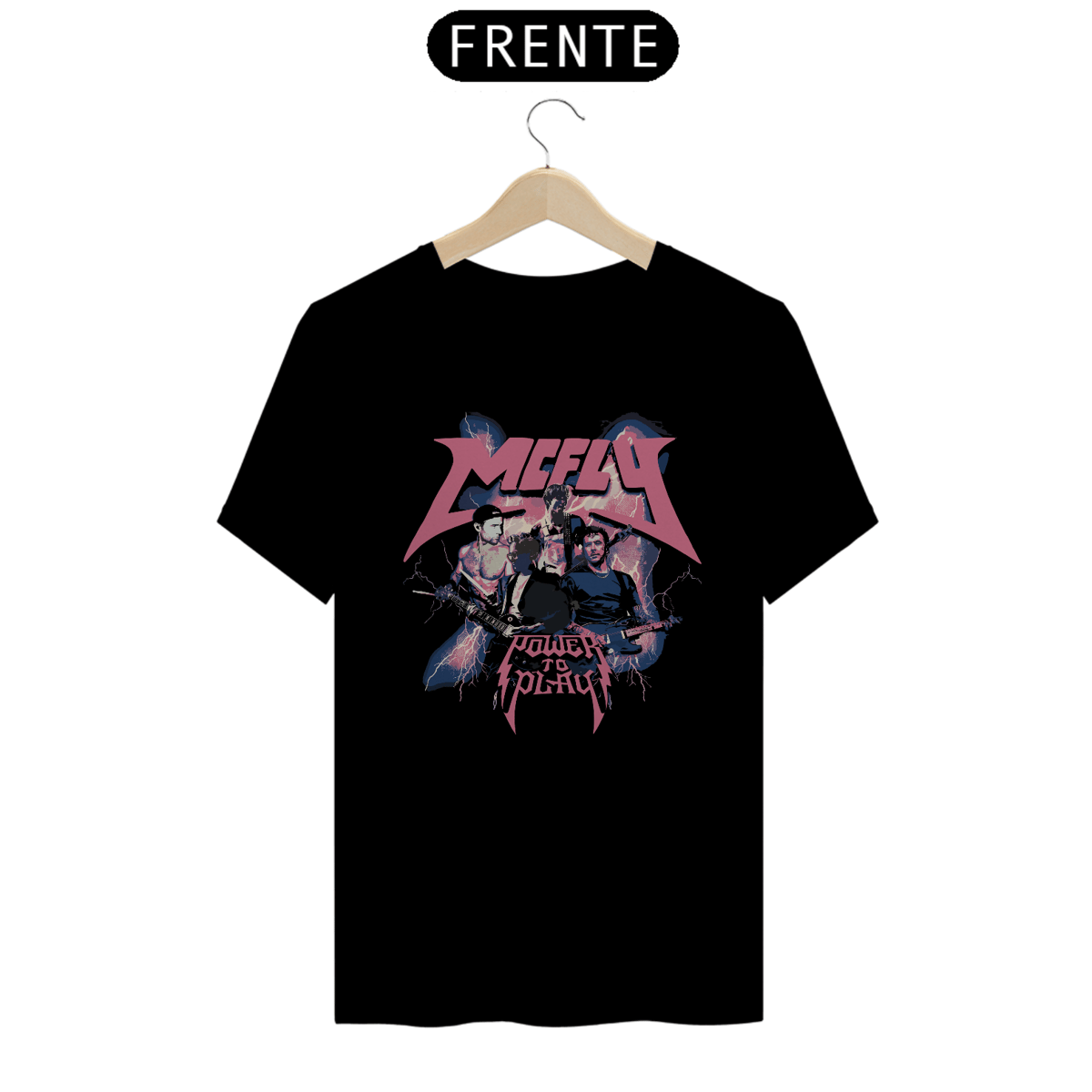 Nome do produto: CAMISA - POWER TO PLAY | MCFLY