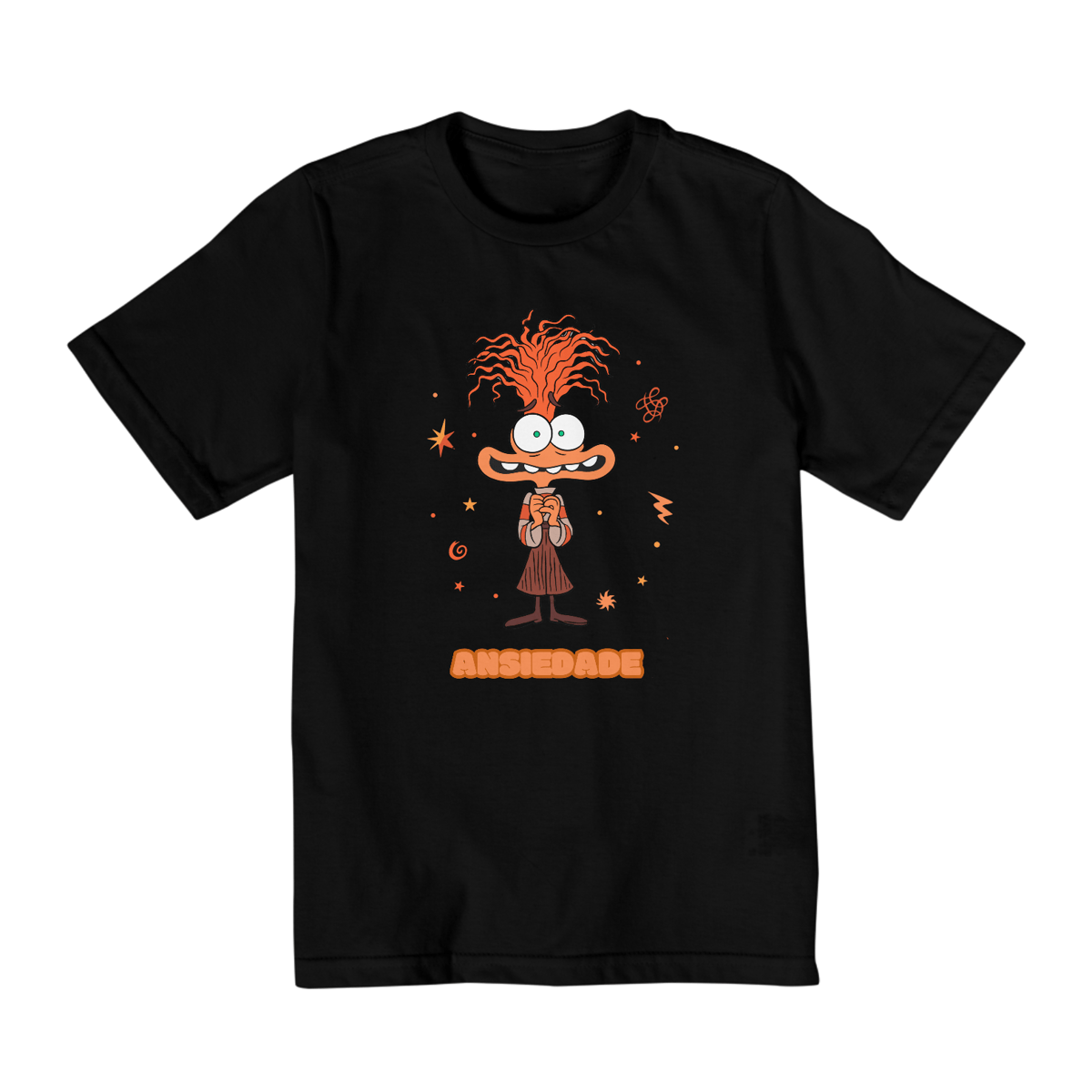 Nome do produto: CAMISA INFANTIL - ANSIEDADE | DIVERTIDA MENTE
