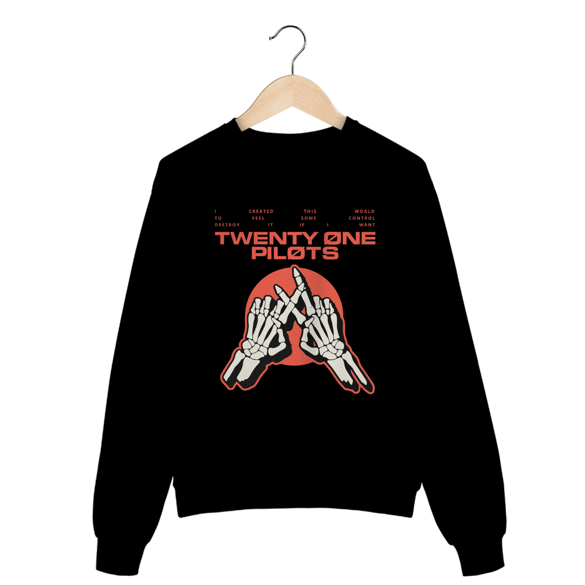 Nome do produto: MOLETOM - HANDS | TWENTY ONE PILOTS