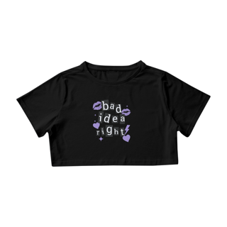 Nome do produto CROPPED - BAD IDEA RIGH | OLIVIA RODRIGO