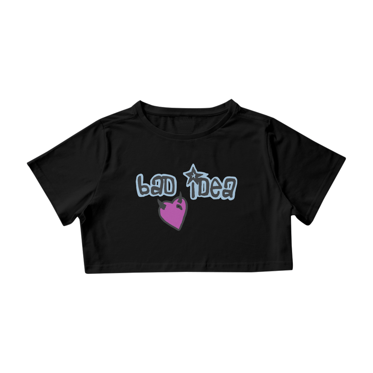 Nome do produto: CROPPED - BAD IDEA | OLIVIA RODRIGO