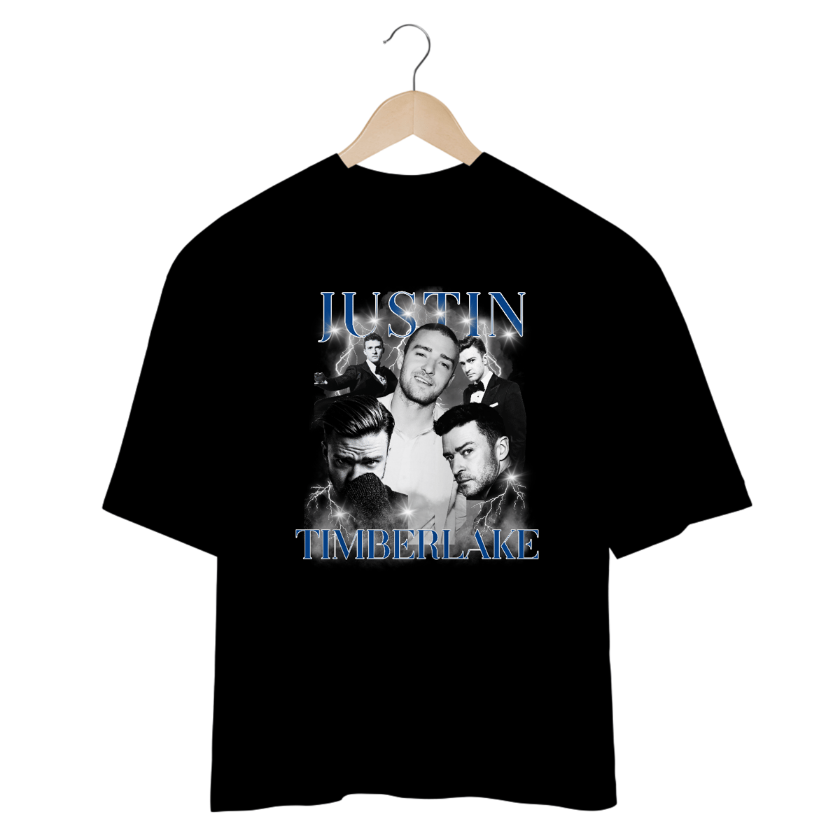 Nome do produto: CAMISA OVERSIZED - JUSTIN TIMBERLAKE