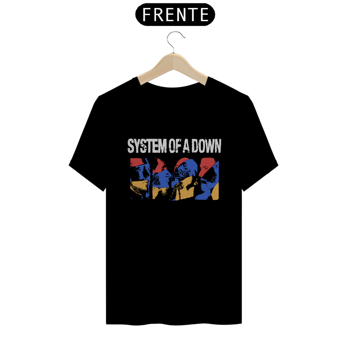 Nome do produto: CAMISA - SYSTEM OF A DOWN