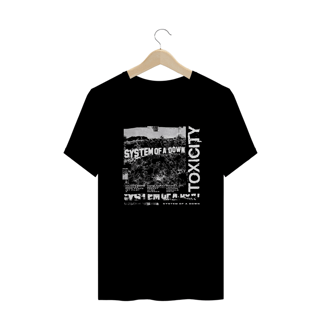 Nome do produto CAMISA PLUS SIZE - TOXICITY | SYSTEM OF A DOWN 