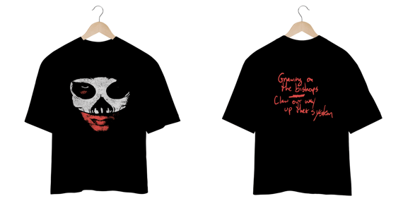 CAMISA OVERSIZED - BLURRYFACE 10 ANOS | TWENTY ONE PILOTS
