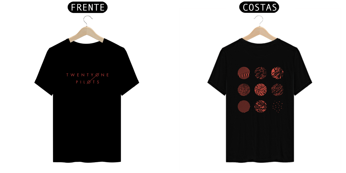 Nome do produto: CAMISA - BLURRYFACE 10 ANOS | TWENTY ONE PILOTS