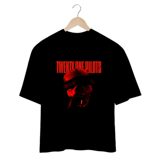 Nome do produto  CAMISA OVERSIZED - BREACH MASK | TWENTY ONE PILOTS
