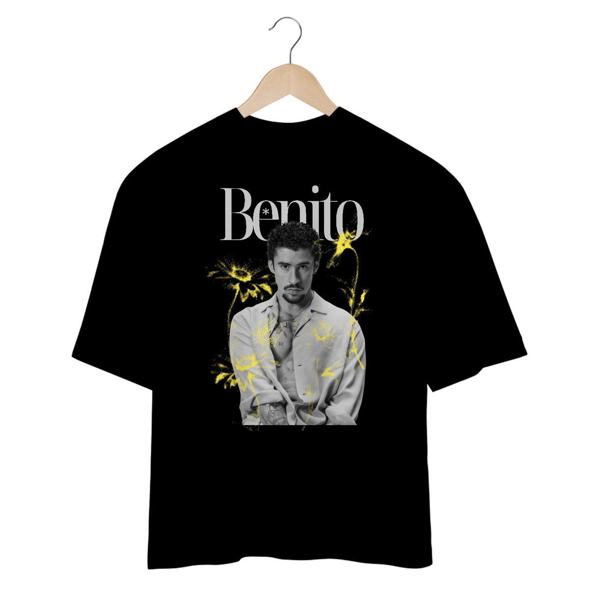 Nome do produto: CAMISA OVERSIZED - BENITO | BAD BUNNY