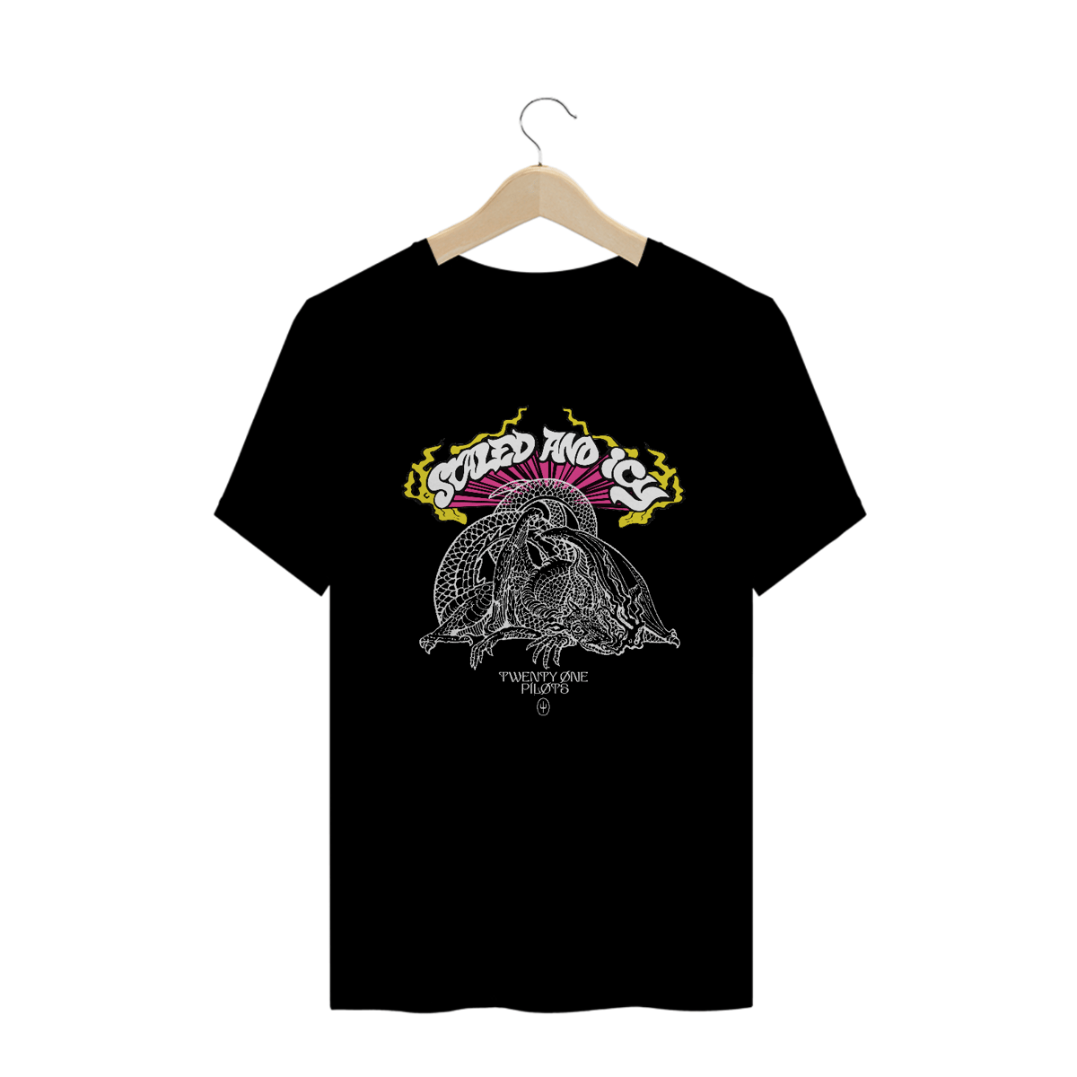 Nome do produto: CAMISA - SAI TRASH CONTORNO | TWENTY ONE PILOTS