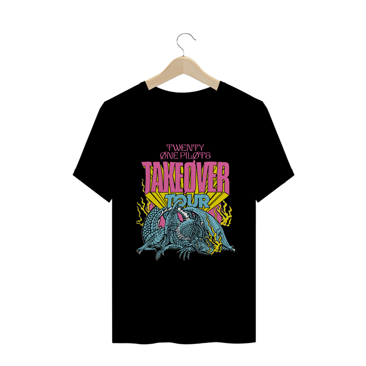 Nome do produto: CAMISA - TAKEOVER TOUR TRASH | TWENTY ONE PILOTS
