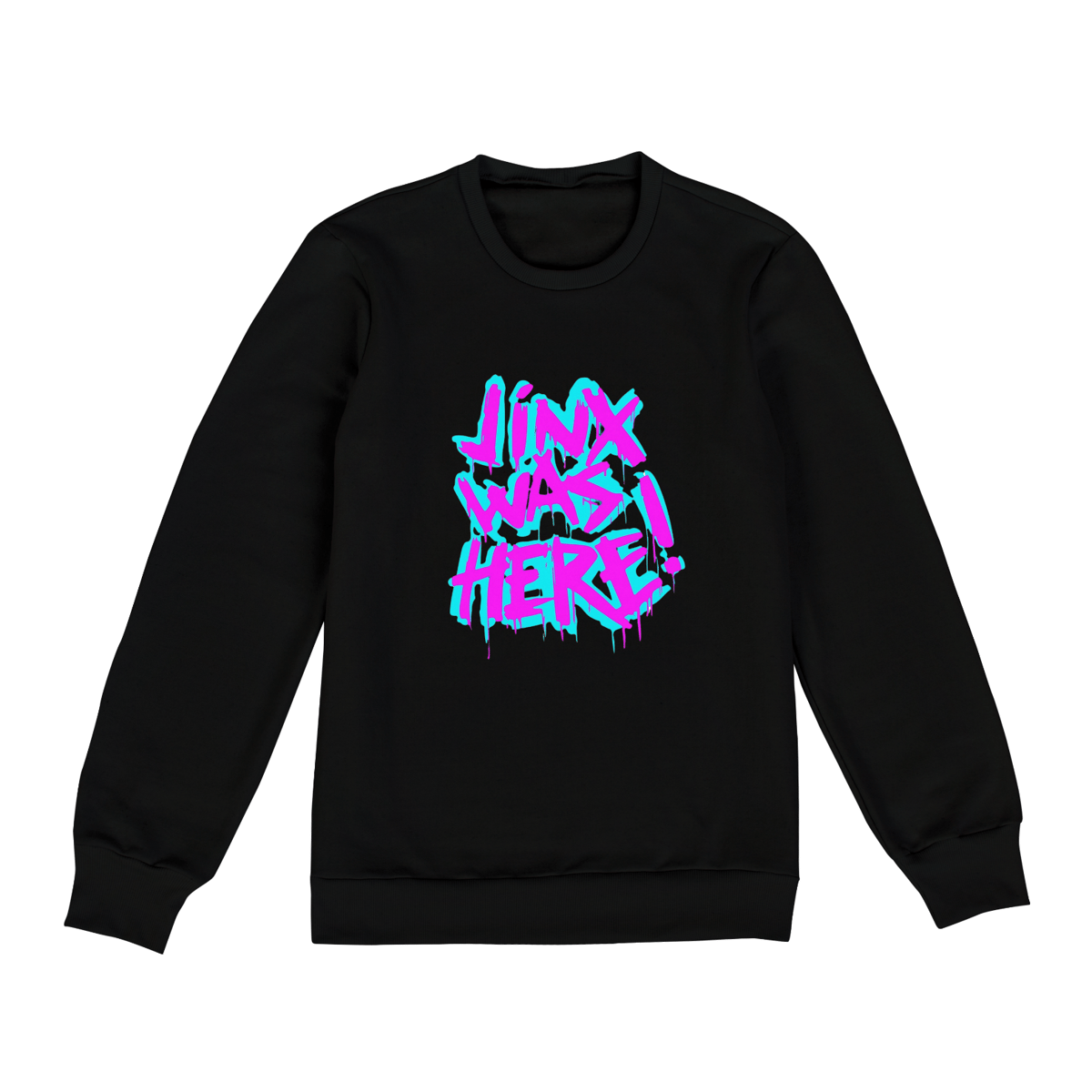 Nome do produto: MOLETOM - JINX WAS HERE | ARCANE