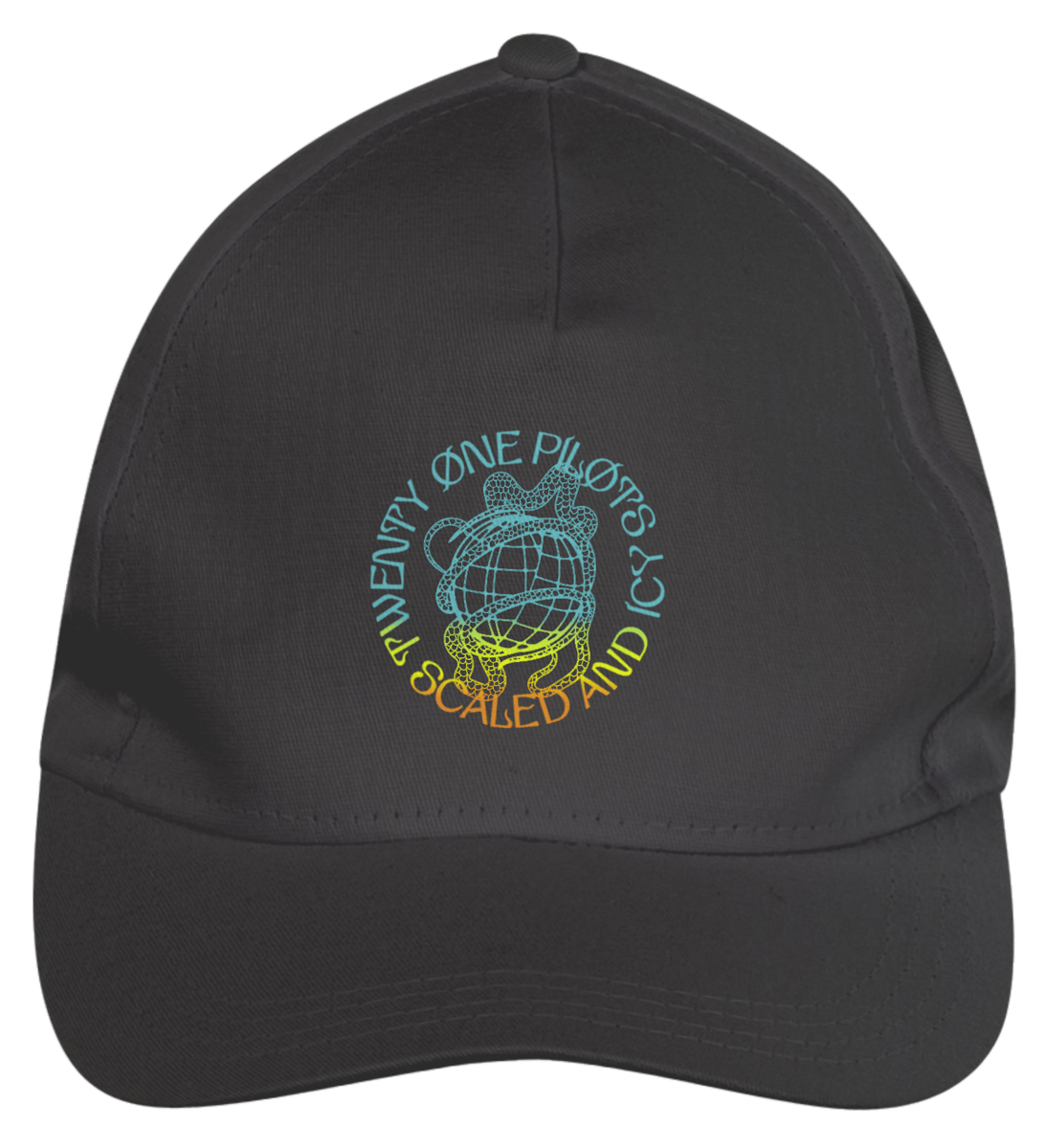 Nome do produto: BONÉ BRIM - GLOBE | TWENTY ONE PILOTS