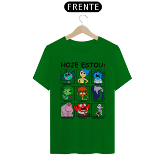 Nome do produto CAMISA INFANTIL - HOJE ESTOU | DIVERTIDA MENTE
