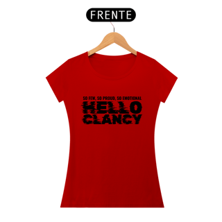 Nome do produto CAMISA BABYLOOK - HELLO CLANCY | TWENTY ONE PILOTS