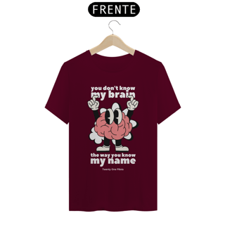 Nome do produto CAMISA - YOU DON'T KNOW MY BRAIN | TWENTY ONE PILOTS