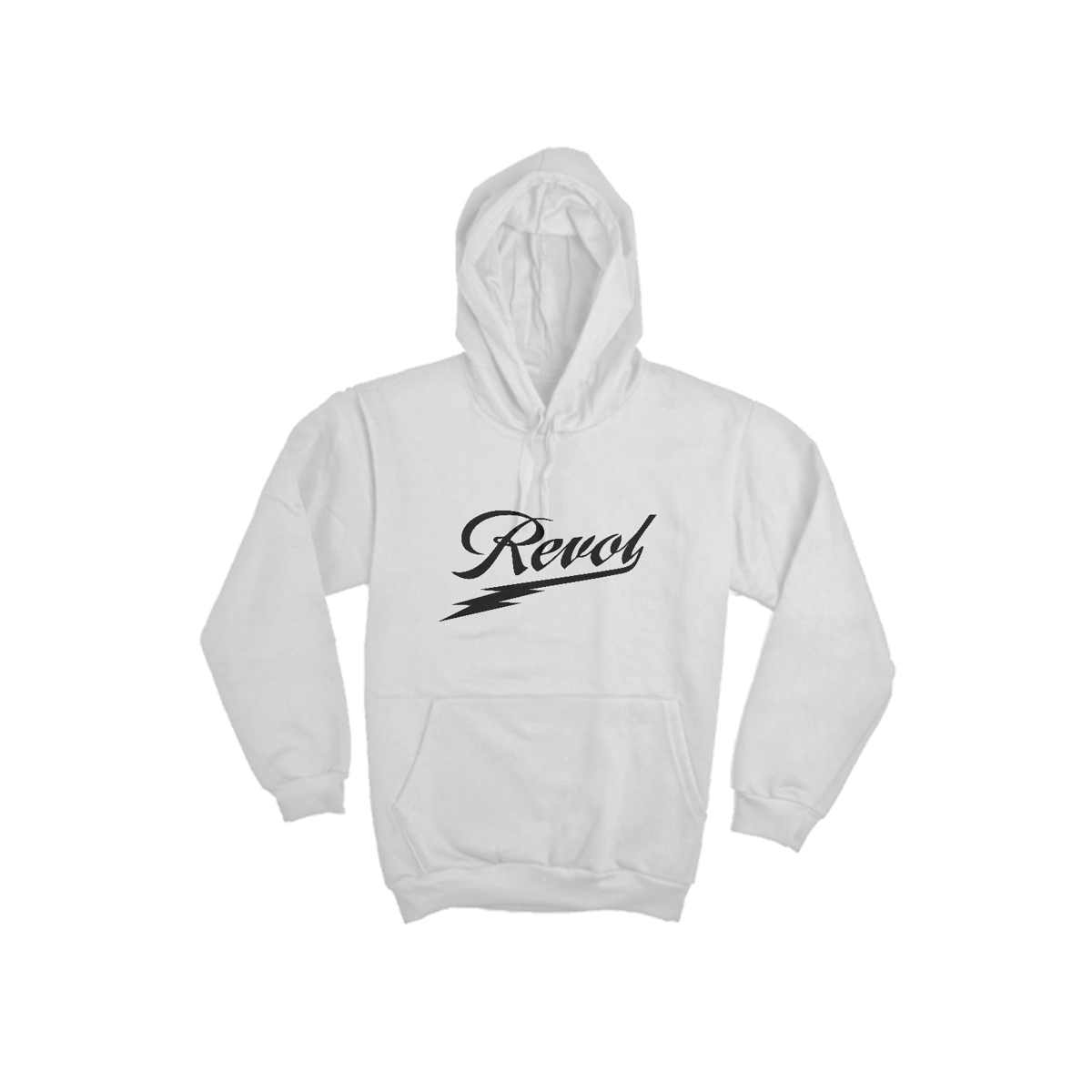 Nome do produto: Moletom Canguru Raio Branco