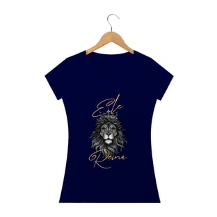 Nome do produtoCamiseta Baby Look Ele Reina