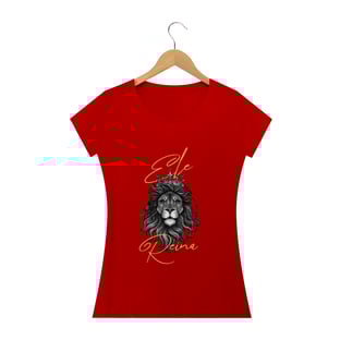 Nome do produtoCamiseta Baby Look Ele Reina