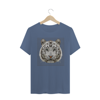 Nome do produto CAMISETA ESTONADA TIGRE BRANCO 