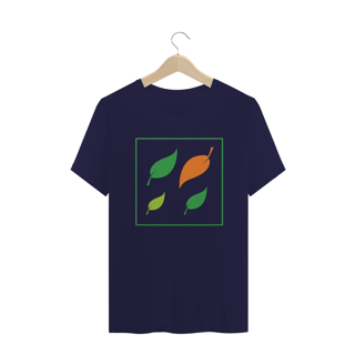Nome do produto CAMISETA FOLHAS COM MOLDURA