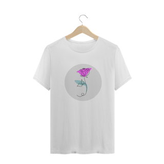 Nome do produto CAMISETA ROSA MINIMALISTA