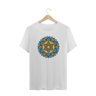 Nome do produto CAMISETA MANDALA COLORIDA