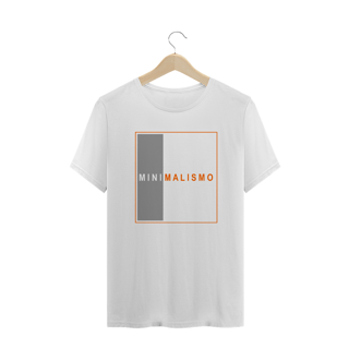 Nome do produto CAMISETA MINIMALISMO CX CINZA