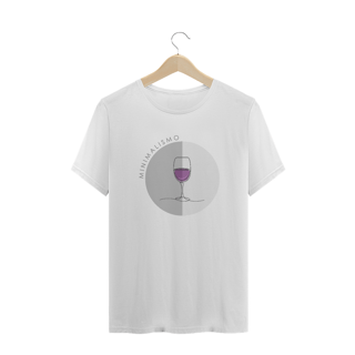 Nome do produto CAMISETA TAÇA DE VINHO MINIMALISTA 