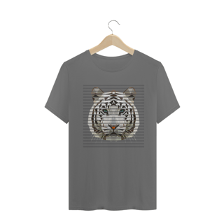 Nome do produto CAMISETA ESTONADA TIGRE BRANCO 