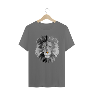 Nome do produto CAMISETA ESTONADA LEÃO CINZA