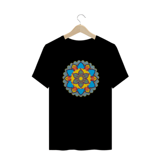 Nome do produto CAMISETA MANDALA COLORIDA